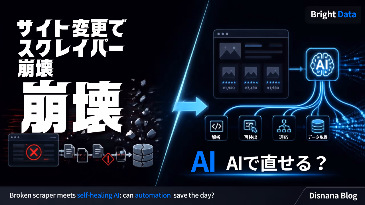 サイトが変わるたびに壊れるスクレイパー、AIに修復を任せたらどこまで直せる？
